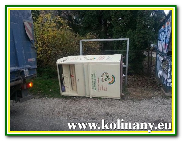 Fotogaléria 2012.11.07. - Kolíňany - Zber textilu (1) 2012.11.07. - Kolíňany - Zber textilu